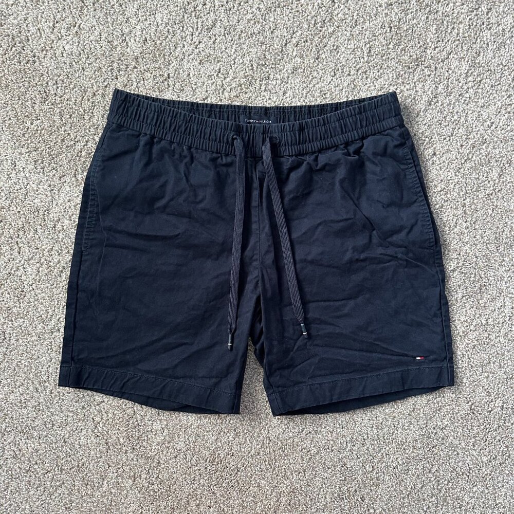 tommy hilfiger navy casual shorts ⚡️ s